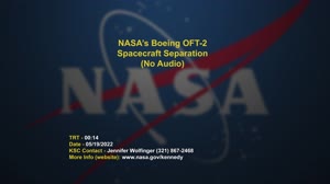 NASA's Boeing OFT-2 Spacecraft Separation